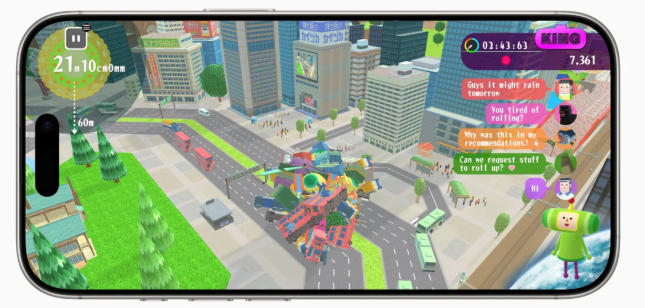 块魂新作《块魂：Rolling LIVE》4月3日登陆Apple Arcade