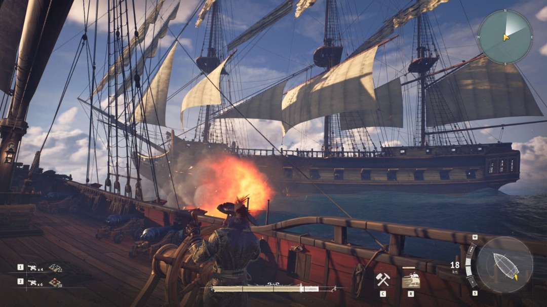 海盗MMO《侧风之旅》Steam页面 发售日待定