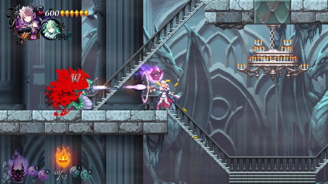 《少女魔役》Steam试玩发布 横版类银恶城动作冒险
