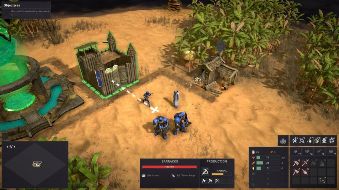 生存即时战略游戏《虫群来袭》Steam页面 年内发售