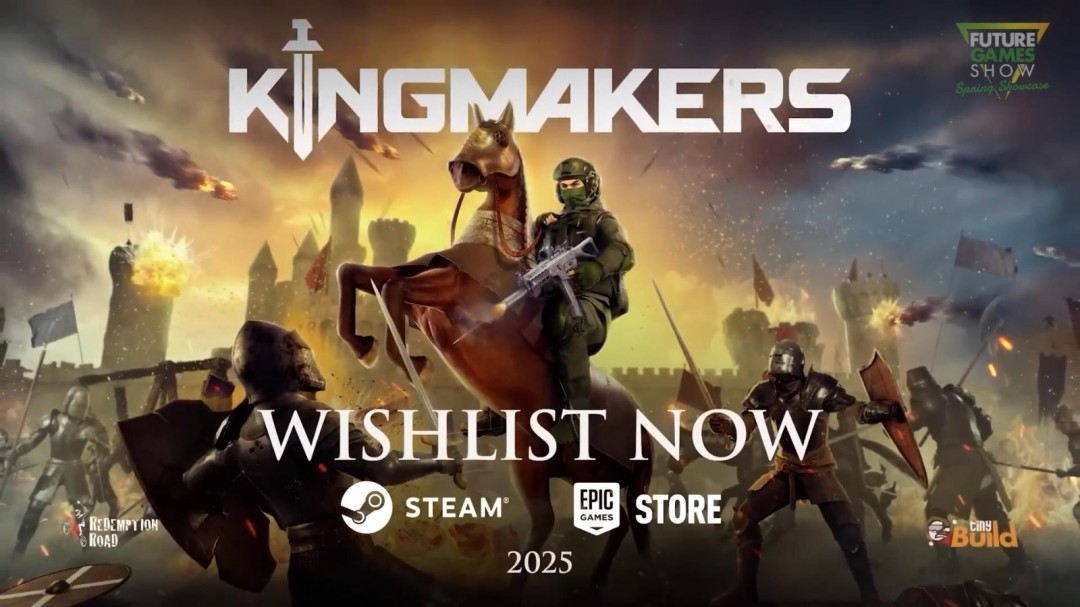 沙盒游戏《kingmakers》新预告 开坦克回中世纪**