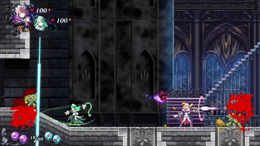 《少女魔役》Steam试玩发布 横版类银恶城动作冒险